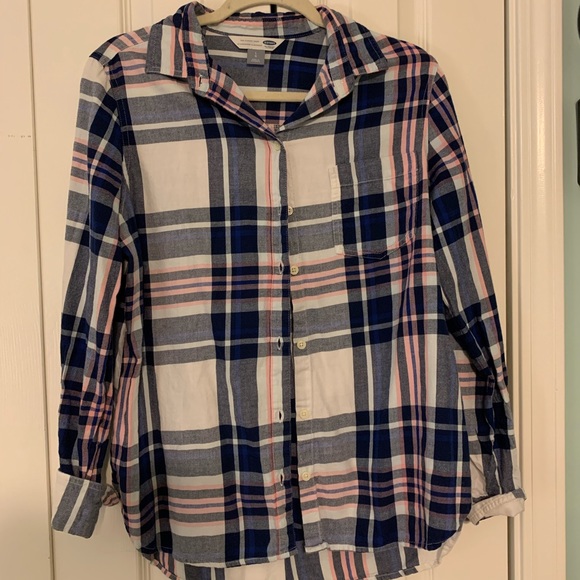 Old navy plaid top - Picture 1 of 1